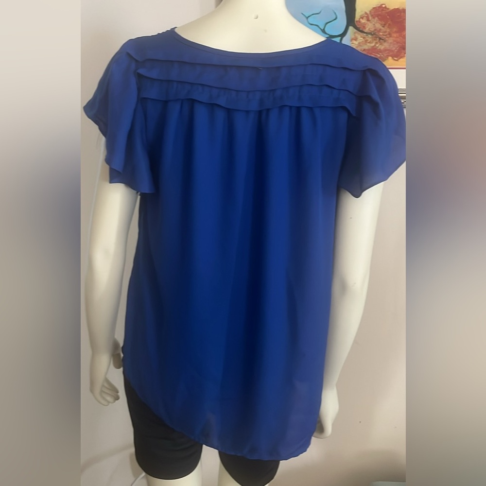 Max Studio Blue Blouse